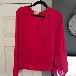 NWOT Loft Outlet Wrap Blouse